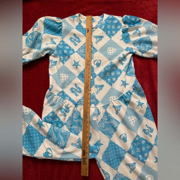 VINTAGE Women’s Handmade Cropped Overall Jumpsuit Romper Winter - Picture 6 of 12